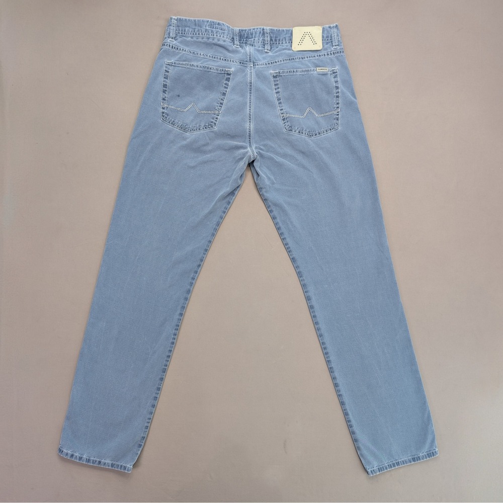 Alberto Modern Fit Blue Stretch Pants 34x32 (Tag 34x34) - Picture 2 of 14